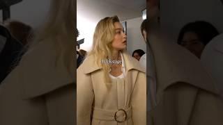 Gigi hadid Backstage Vs Show #runway #viral #model #fashion