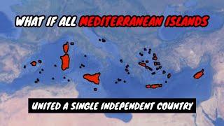 What if All Mediterranean Islands United A Single Independent Country | Country Comparison | DD