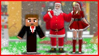 BAŞKAN ALİ ŞEHRE NOEL BABA VE SEVGİLİSİNİ GETİRDİ!  - Minecraft ZENGİN FAKİR HAYATI