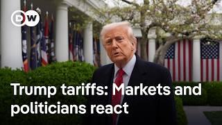 Worse than expected? First reactions by markets and politicians on Trump's tariff announcement