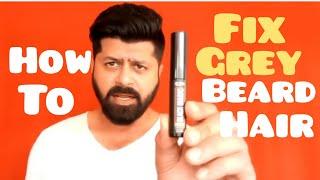 Beardo black magic review, how to fix grey hair on your beard in less than 2 minutes