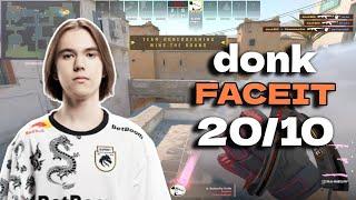 Spirit donk 20/10 (Dust2) FACEIT 06.28.2024 | #cs2  #pov  #demo