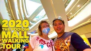 2020 The Podium Mall Walking Tour Ortigas Metro Manila Philippines