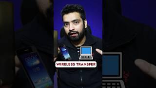 Phone To PC Wireless Data Transfer