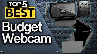  TOP 5 Best Budget Webcams  : Today’s Top Picks