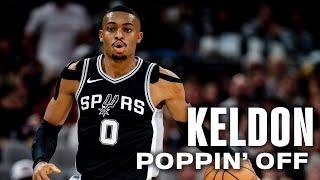 Keldon Johnson POPS off in Spurs Win Over Timberwolves | 11.2.24