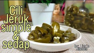 Cili Hijau Jeruk | Green Chilli Pickle