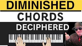 DIMINISHED CHORDS IN TUNES: Using Barry Harris Diminished 6th Scale. Advanced Concepts Tutorial.