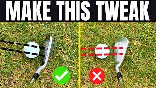 You WON'T BELIEVE how this EASY SET UP TWEAK makes the golf swing EASIER