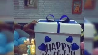 Big explosion gift box.... for husband