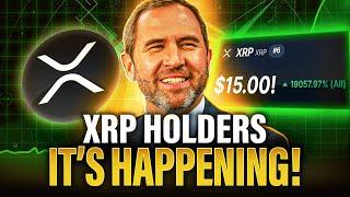 XRP Holders It's Officially HAPPENING! | Huge News Update