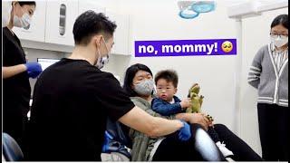 When a child has his first dental visit [Pediatric Dentist]