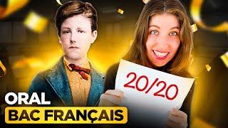 Bac de français oral : Décrocher un 20 à l'oral ! 