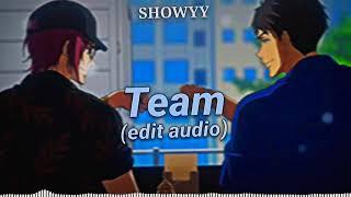 Team - Iggy Azalea Edit Audio