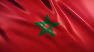 Morocco Flag Waving | Moroccan Flag Waving | Morocco Flag Screen