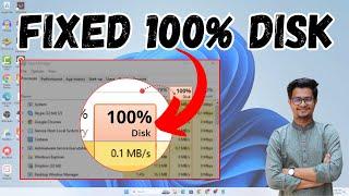 How to Fix 100% Disk Usage in Windows 11/10/7 | High Memory Usage | Virtual Memory
