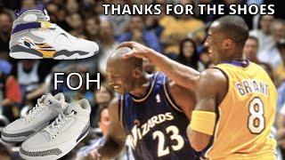 my favourite JORDANS that KOBE wore during his sneaker free agency.