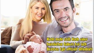 Nicht mehr still: Nach einer heimlichen Geburt ist Beatrice Egli offiziell erschienen