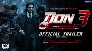 DON 3 | Official Trailer | OMG! Shah Rukh Khan is Back with a Big Bang | DON 3 teaser trailer news |