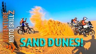 Sand Dunes on Big Bikes with ADVMotoSkillZ