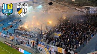 Zeiss-Fans in Chemnitz • Cemnitzer FC vs FC Carl Zeiss Jena 1:2 | Ost-Klassiker 2024/25