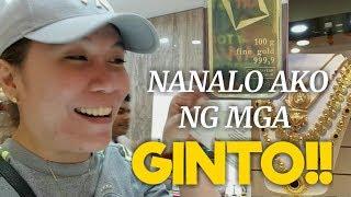 NANALO AKO NG MARAMING GINTO! PAANO??? // CLAUDINE G