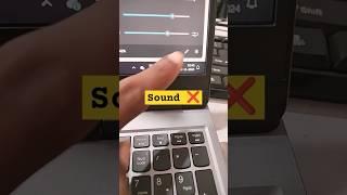 Lenovo 83DV Series Laptop Sound Audio Not Working Problem#macnitesh#2024short#keyboardtricks