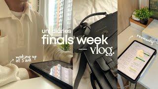 FINALS EXAM SEASONS .° ༘ — hell week, study vlogs, cramming, and a lot of caffeine ︎.°