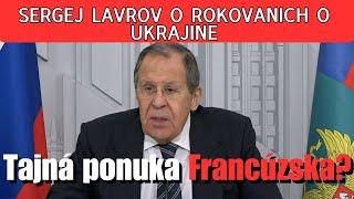 SERGEJ LAVROV: FRANCÚZSKO NAVRHLO ROKOVANIE O UKRAJINE BEZ KYJEVA | Čo je za tým?| TVOTV