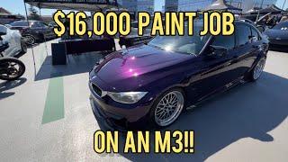 $16k PAINT JOB ON M3 + EXOTICS + CAR LIMBO all at Oktoberfest ‘22