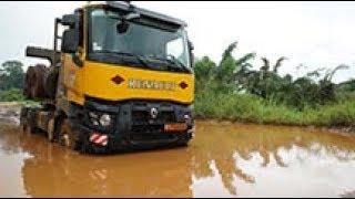 Renault Trucks K timber truck in Cameroon