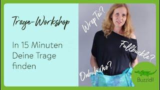 Deine richtige Babytrage finden - MeiTai? Fullbuckle? Onbuhimo? | Buzzidil Trageberatung