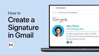 How To Create A Signature in Gmail - Easy Guide