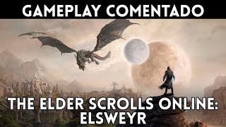 GAMEPLAY español THE ELDER SCROLLS ONLINE: ELSWEYR (PC, Xbox One, PS4) La NUEVA EXPANSIÓN