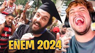 REPÓRTER DOIDÃO ENEM 2024 - React Diogo Defante