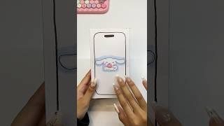 Cinnamoroll iphone 15 🩵 #craft #asmr #diycrafts #papersquishy #satisfying