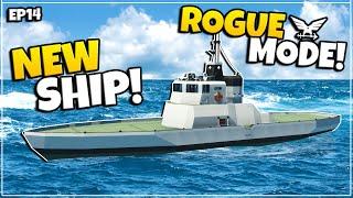 BUILDING A NEW WARSHIP! - Hardcore Rogue Mode - Stormworks - EPISODE 14