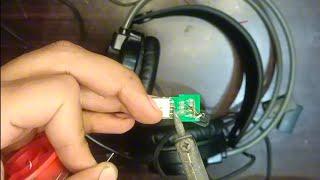 Atech headphone || headphone USB port/jack repair  #atech #usbjackfault #usbkitfault #usbpostfault