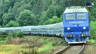 Trenuri în Defileul Crișului Repede  Trains in Crișul Repede`s Canyon - 10 July 2022