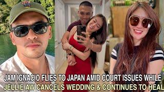 Jam Ignacio Leaves For Japan Amid Court Issues while Jellie Aw Is Getting Healed From The Incident