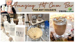 Dollar Tree Hot Cocoa Bar for any Holidays | Hanukkah Decorations | Tour of a Mikvah Kelim