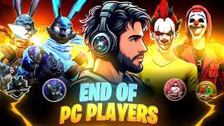 END OF PC PLAYERS || THE END OF MATRIX  #supportmobileplayers