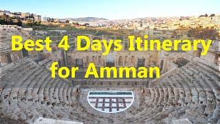 Discover Amman, Jordan  charm: Ultimate 4-day travel guide | Top3Videos