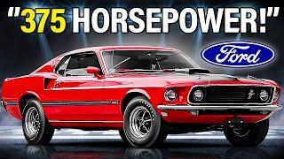 The Greatest Muscle Car Engines Ever Made! You Will Love #4