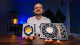 Estos focos led son los más pequeños y potentes   Zhiyun Molus X100 y G60