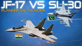 JF-17 Thunder Vs Su-30 Mki Flanker-H DOGFIGHT | Digital Combat Simulator | DCS |