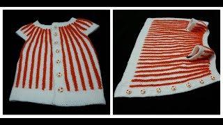 YAKADAN BAŞLAMALI DİKİŞSİZ BEBEK YELEK MODELİ ANLATIMLI