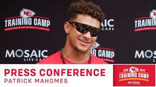 Patrick Mahomes & Head Coach Andy Reid Speak to the Media at Training Camp | JULY 16, 2024