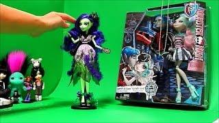 Monster High Amanita Rochelle & Garrot Zelfs Lego Minifigure Toy Review Unboxing