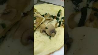 Омлет с шампиньонами и шпинатом: быстрый рецепт для ПРАВИЛЬНОГО ПИТАНИЯ #пп #ппрецепты #омлетрецепт